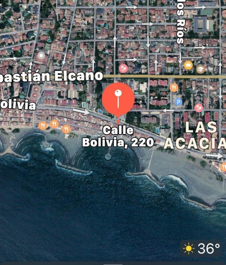 Pedregalejo Beach House Málaga Eksteriør bilde