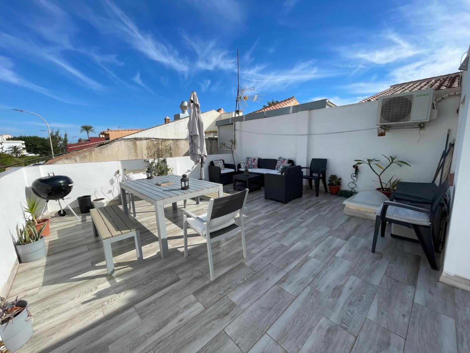 Pedregalejo Beach House Málaga Eksteriør bilde